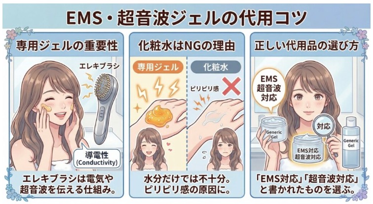 ブライトエレキリフトのジェルが代用できる市販6選！